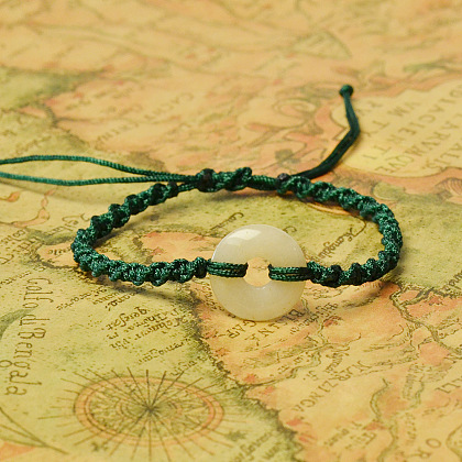 Bracelet élégant avec perles de pierres précieuses-6