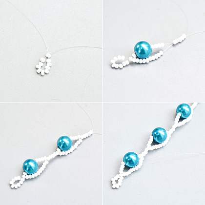 Blue Pearl Necklace | Pandahall Inspiration Projects