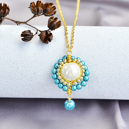 Collana di perle in stile lusso-1