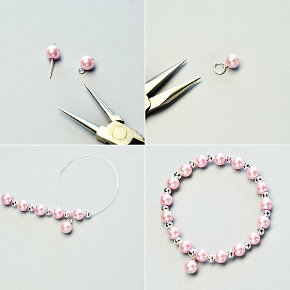 Colorful Pearl Bracelets Sets-3