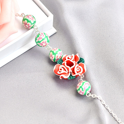 Flower Beads Bracelet-5