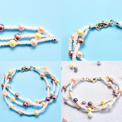 Joli bracelet de perles-4