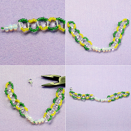 Fresh Style Seed Beads Bracelet-4