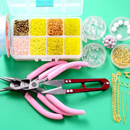 Ожерелье из хрустальных бусин-2