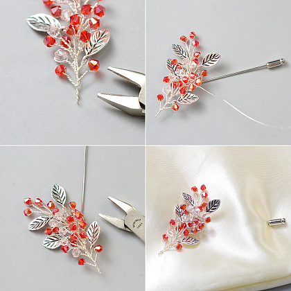 Cambered Branches Brooch-4