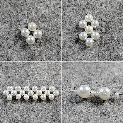 Bolso mini con cuentas de perlas-3