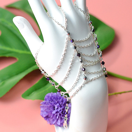 Серебряный браслет-цепочка