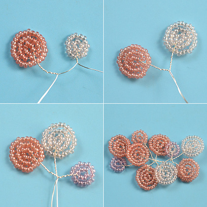 Ожерелье из леденцов из бисера-4