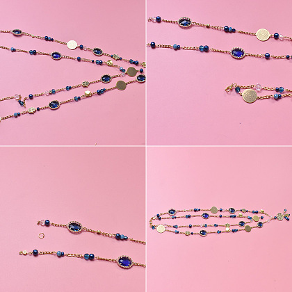 Multi-strand Vintage Necklace-8
