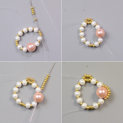 Sweet Pink Pearl Necklace-3