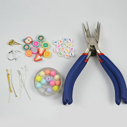 Серьги из полимерной глины с фруктами-2