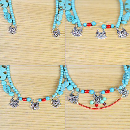 Bohemian Style Multi-layer Necklace-5