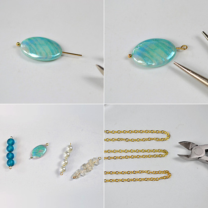 PandaHall Selected идея браслетов в морском стиле-5