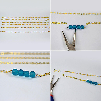 PandaHall Selected идея браслетов в морском стиле-6