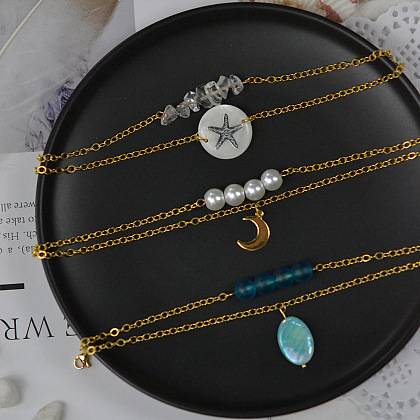 PandaHall Selected идея браслетов в морском стиле-8