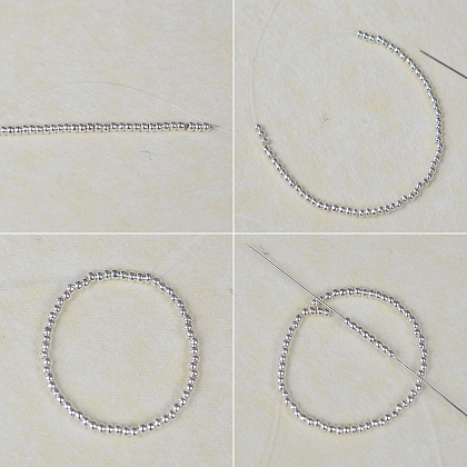 PandaHall Selected идея сережек из бисера-3