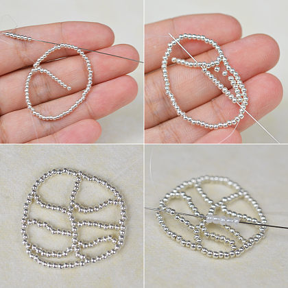 PandaHall Selected идея сережек из бисера-4