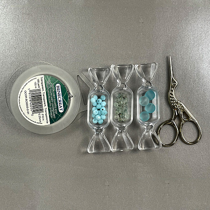 PandaHall Selected идея подвески-снежинки из стеклянных бусин-2