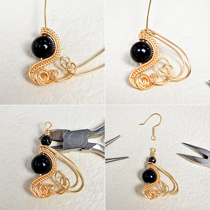 Wire Wrapping Earrings