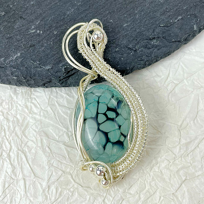 Подвеска из проволоки-5