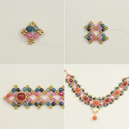 Ожерелья из бисера в стиле ретро-китайский-3