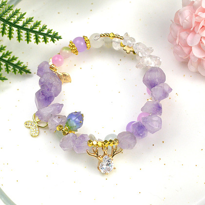 Браслет из аметиста-5