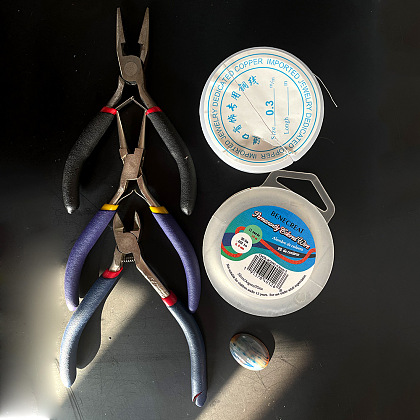 Подвеска из проволоки-2