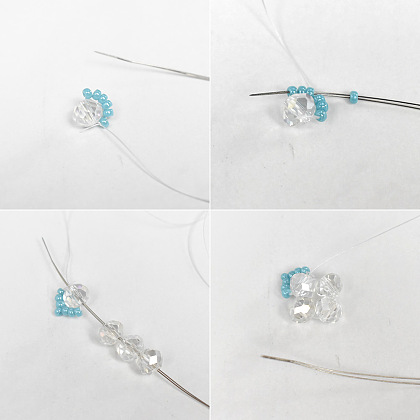 Spring Style Glass Beaded Bracelet-3