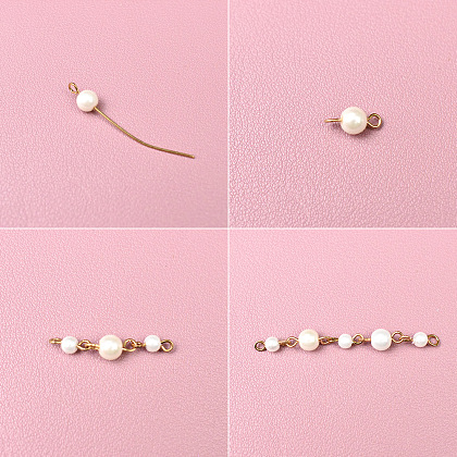 Симпатичное стильное многорядное ожерелье-3