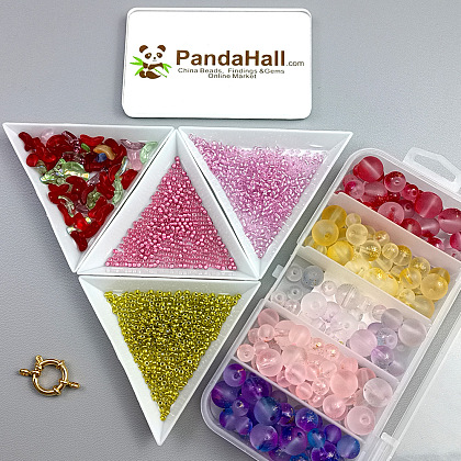 Браслет из розовых тюльпанов-2