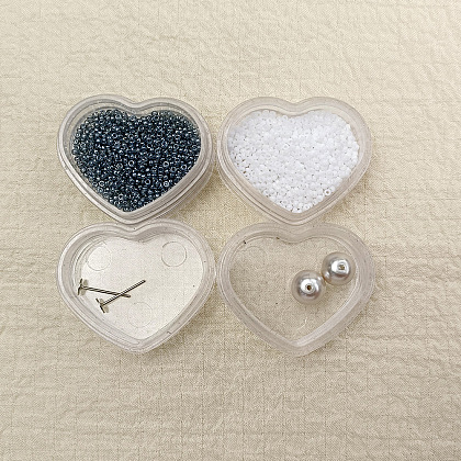 PandaHall Selected идея серег из жемчужных бусин в форме завитков-2