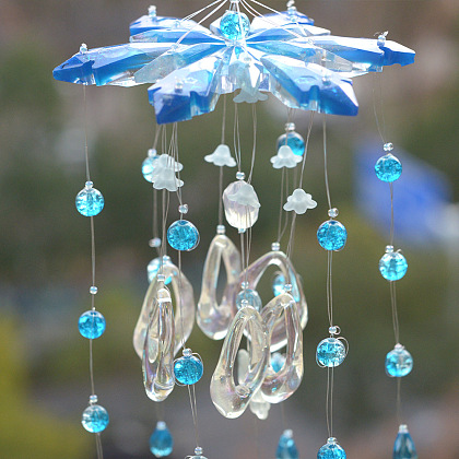 Resin Dripping Wind Chime