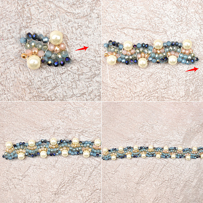 Ozeanwellen-Saatperlenarmband-4