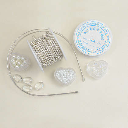 Самодельная резинка для волос из проволоки-2