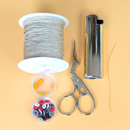 PandaHall Selected мастер-класс по изготовлению браслета из бисера из полимерной глины.-2