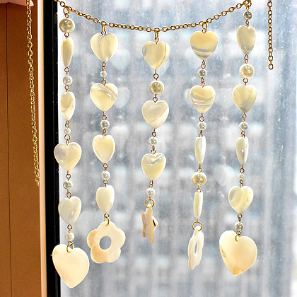 Занавеска из ракушек-6