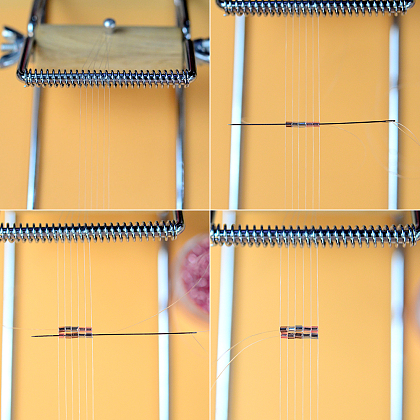 PandaHall Selected мастер-класс по изготовлению браслета из бисера-трубочки.-3