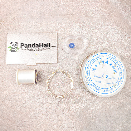 Драгоценный камень в форме звезды, обернутый проволокой-2