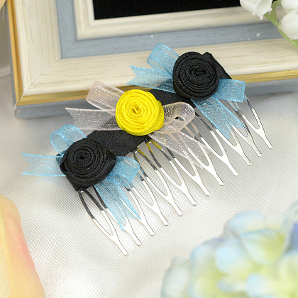 Заколка для волос из ленты