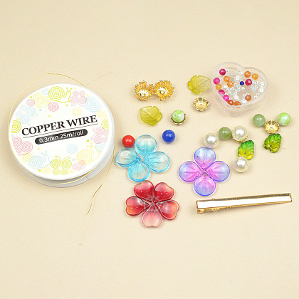 Шпильки для волос в китайском стиле с витыми цветами-2