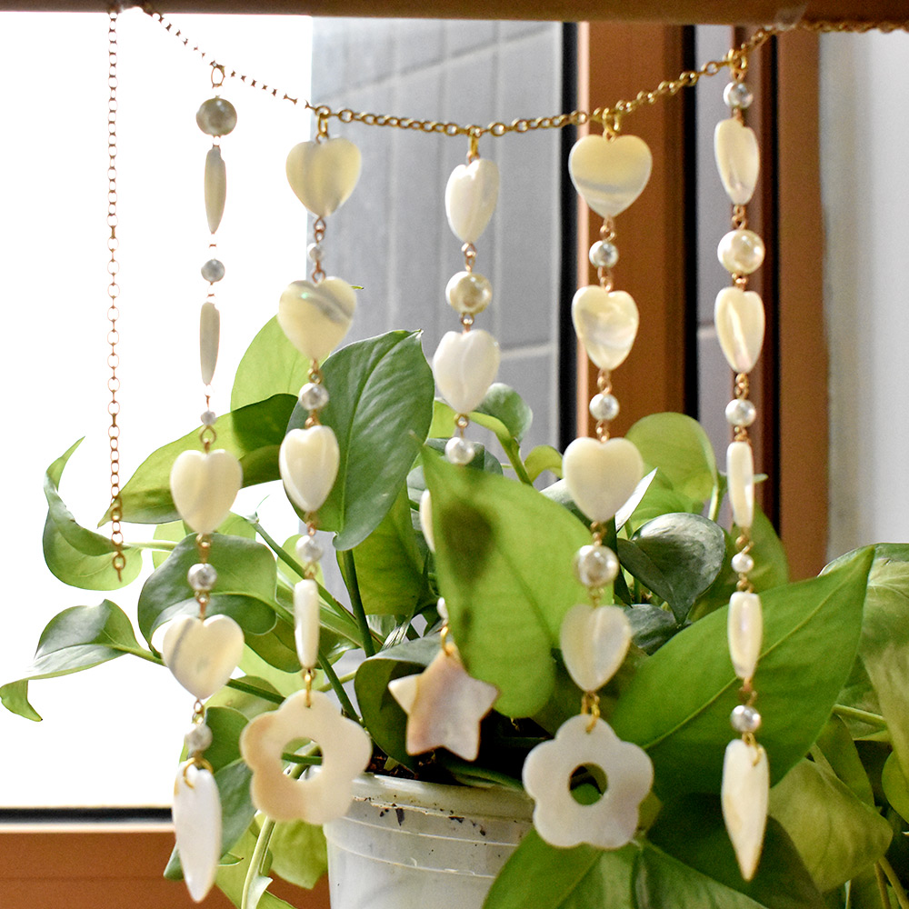 Занавеска из ракушек