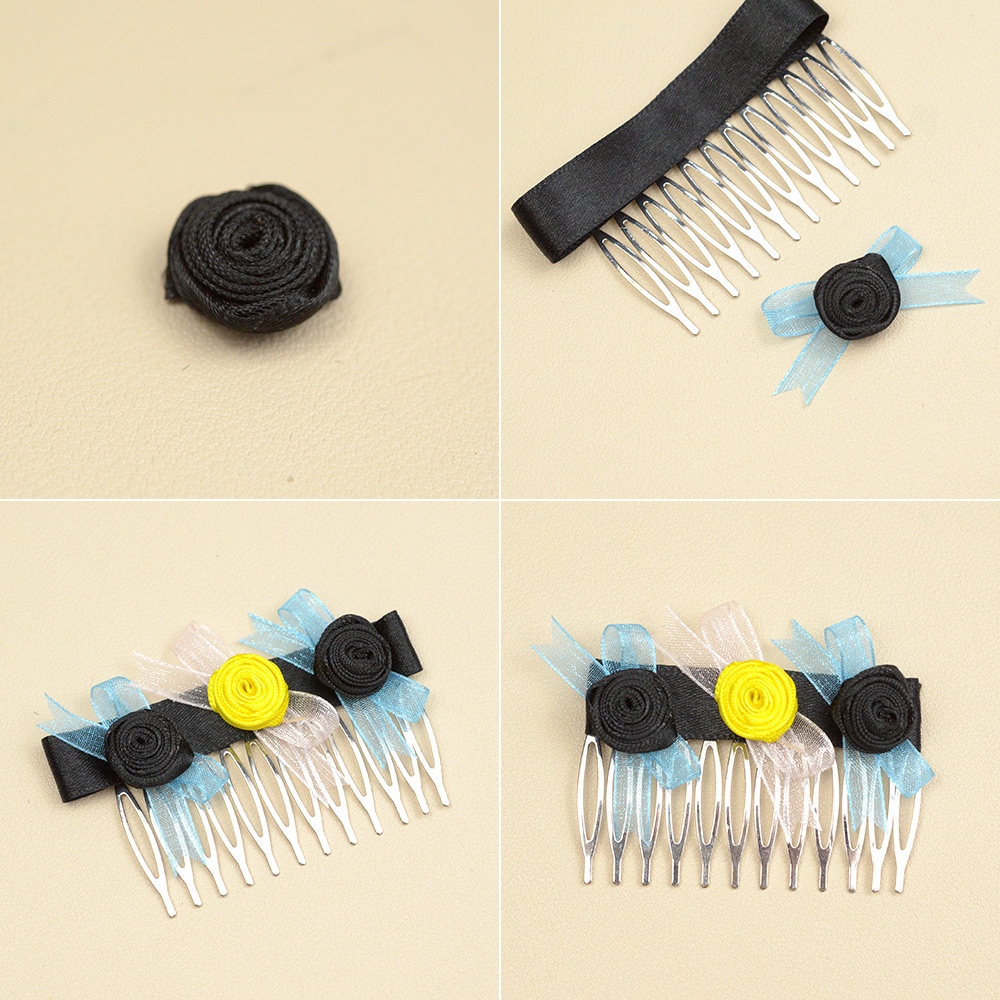 Заколка для волос из ленты