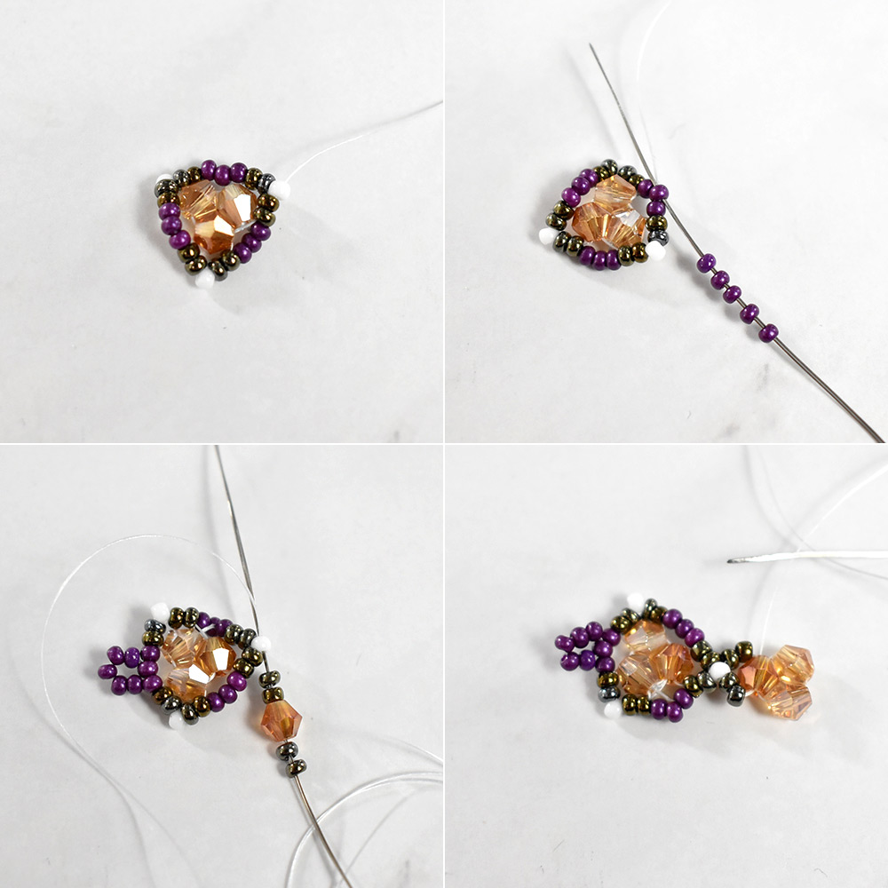 PandaHall Selected идея браслета из бисера с магнитной застежкой-4