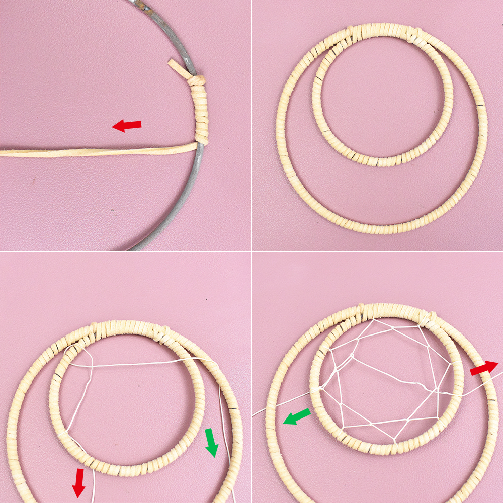 Ловец снов карамельного цвета