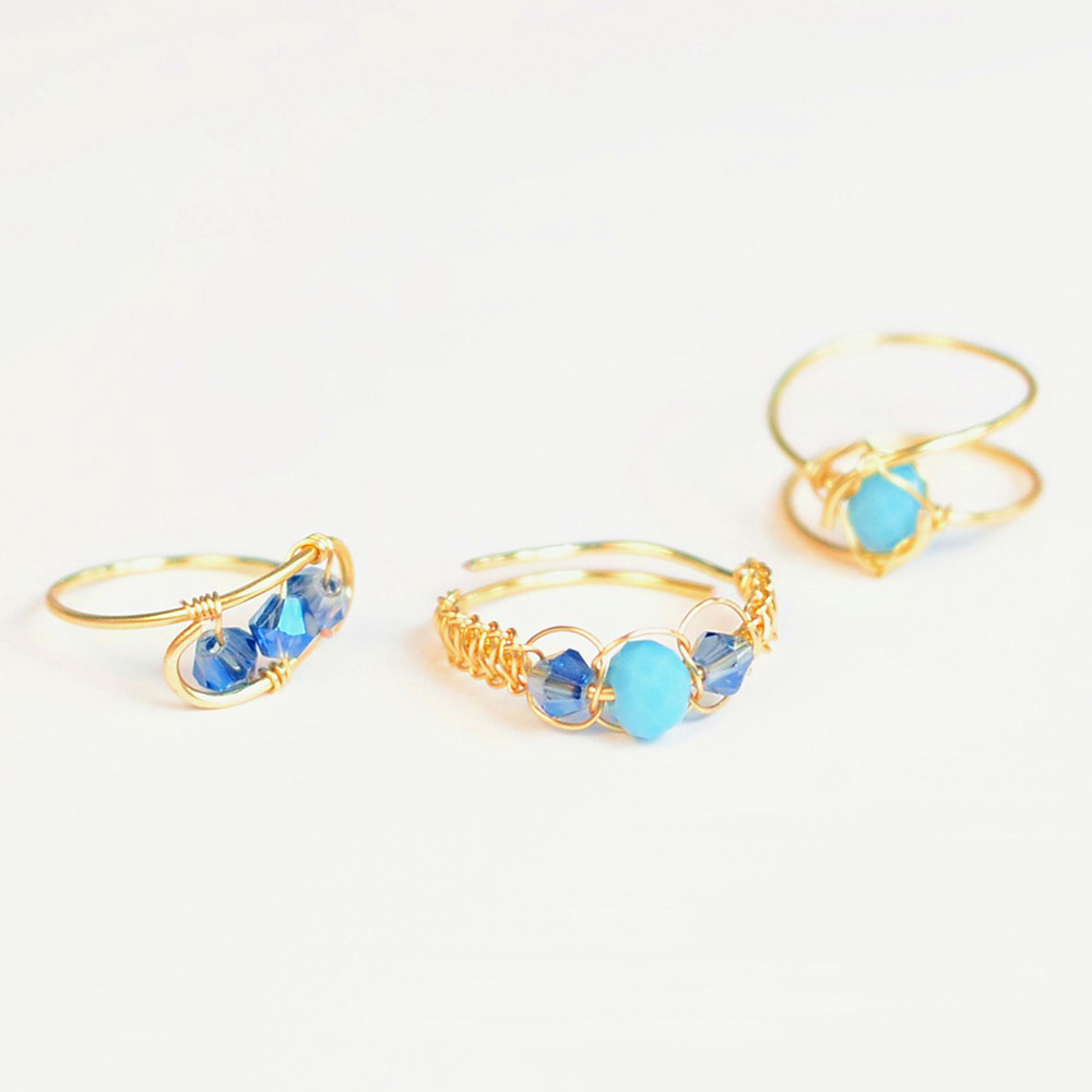 PandaHall Selected руководство по набору заводных колец-6