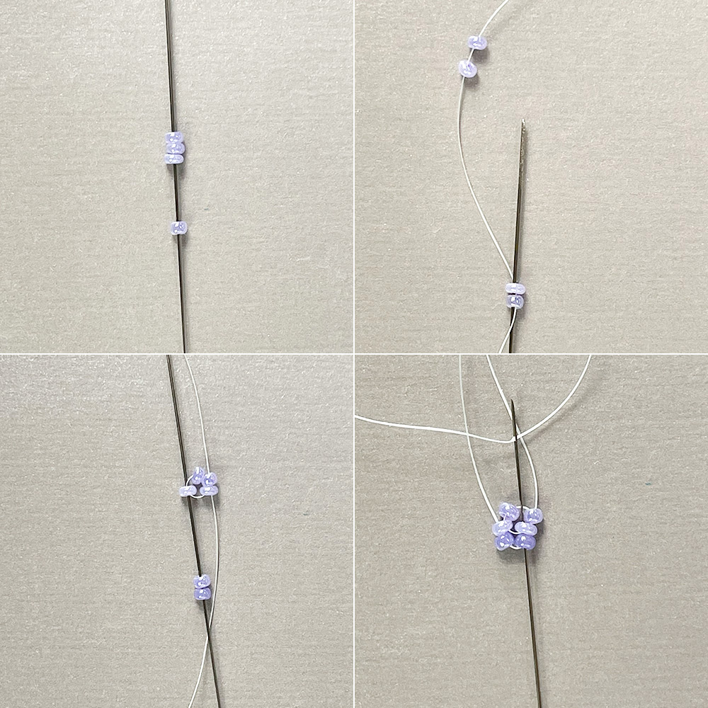 PandaHall Selected идея серег-пусетов в форме листьев из бисера-3