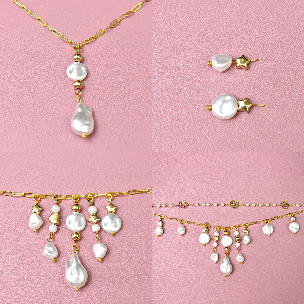 Многорядное жемчужное ожерелье