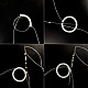 PandaHall Selected tutoriel sur les boucles d'oreilles pendantes en perles de rocaille-4