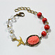Easy Chain Bracelet with Swallow Charm-6