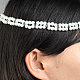 Bijoux de cheveux en perles de perles pour mariage-2